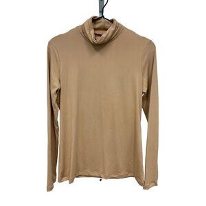 Stretch is Comfort Tan Turtleneck